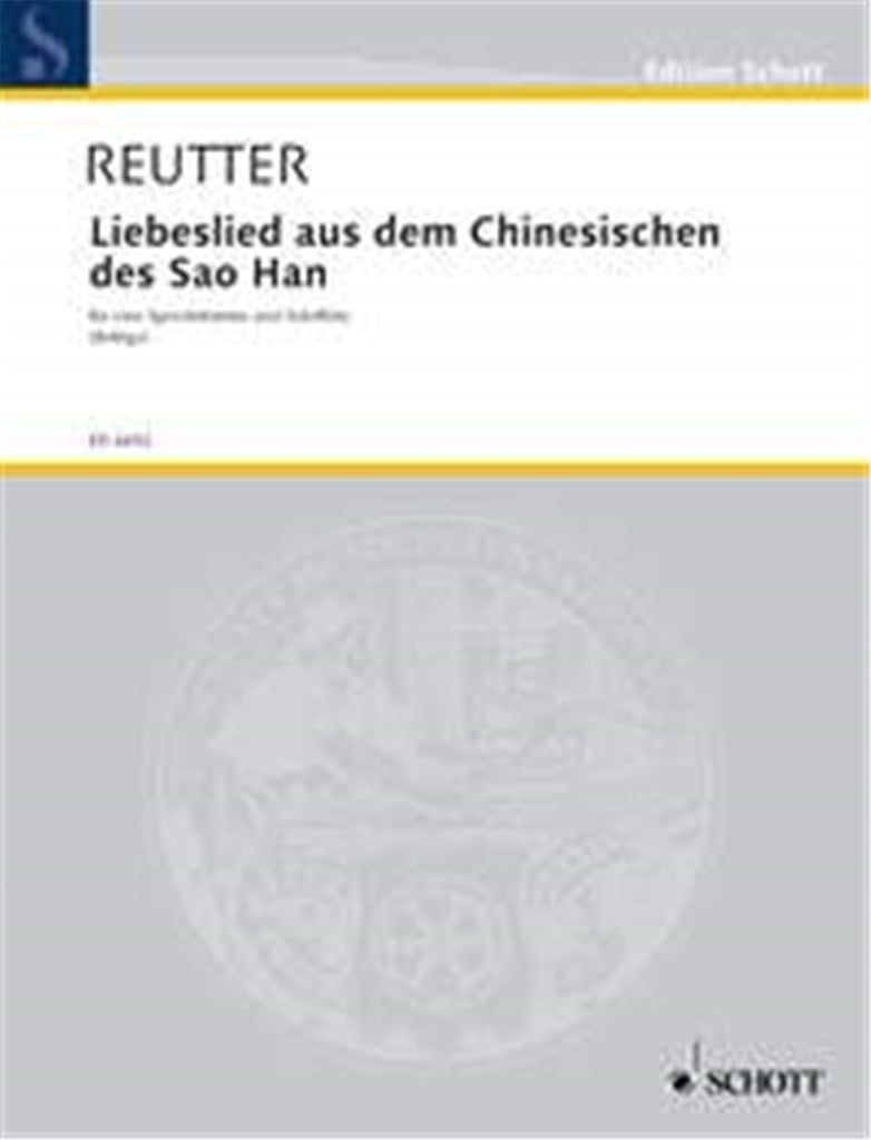 Liebeslied aus dem Chinesischen des Sao Han